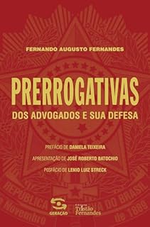 Livro Prerrogativas dos advogados e sua defesa