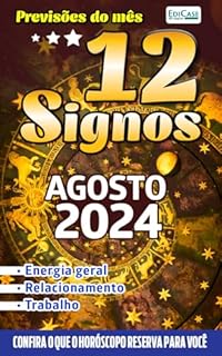 Livro Previsões do Mês Ed. 74 - 12 Signos - Agosto de 2024