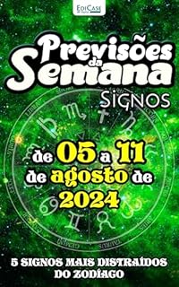 Livro Previsões da Semana Ed. 223 - Previsões de 05 a 11 de agosto de 2024