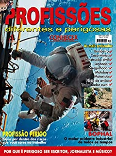 Livro Profissão perigo: fique por dentro dos riscos que você corre no trabalho.: Revista Conhecer Fantástico (Profissões Diferentes e Perigosas) Edição 38