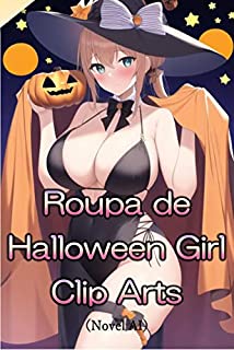 Livro Roupa de Halloween Girl Clip Arts (Novel AI)