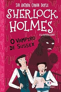 Livro Sherlock Holmes ilustrado - O vampiro de Sussex