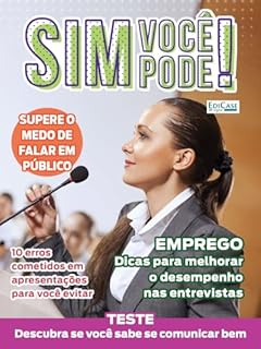 Livro Sim, Você Pode! Ed. 22 - Supere o medo de falar em público