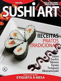 Livro Sushi Art Ed. 56 - 7 Receitas Tradicionais