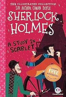 The illustrated collection - Sherlock Holmes: A study in scarlet (Sherlock Holmes Ilustrado)