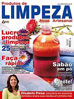 Livro Trabalhos Artesanais Extra Edição 04: Lucre com produtos de limpeza.